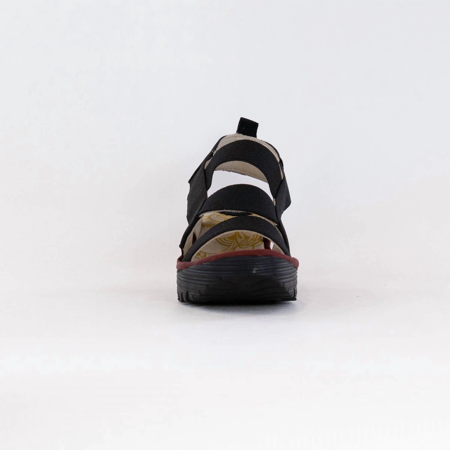 Women's Crossover Sandal In Cupido Black