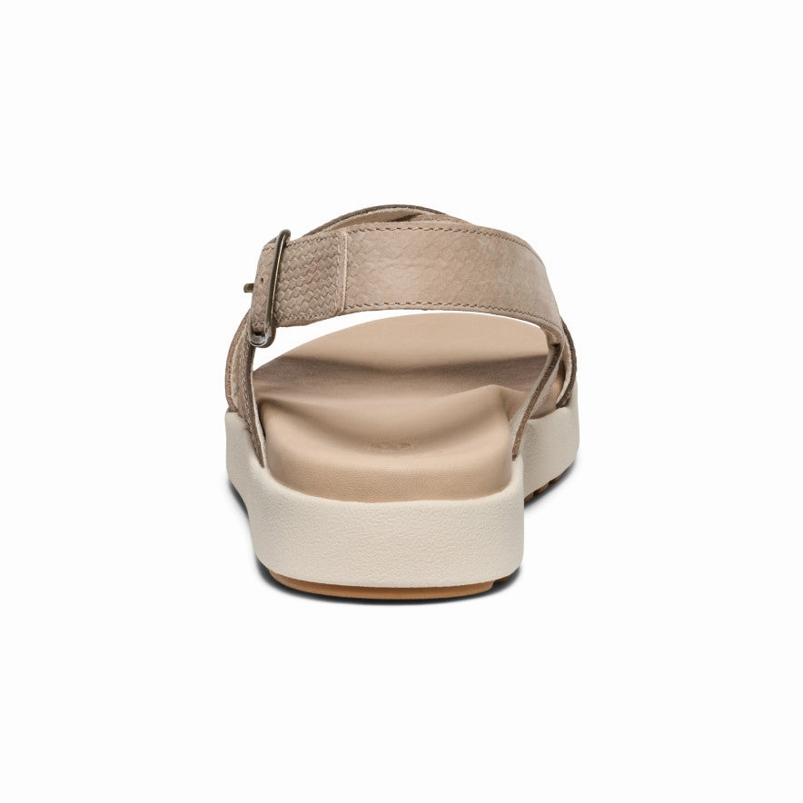 Women's Elle Luxe Cross Strap Sandal  |  Plaza Taupe/Brindle