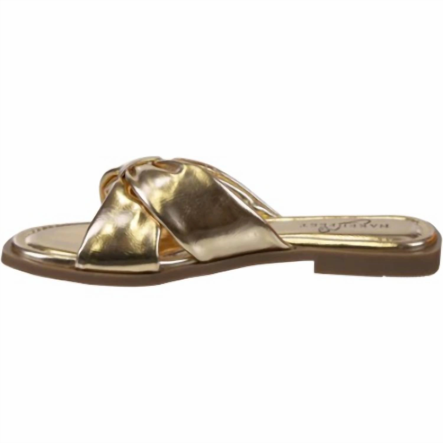 Women's Goa Sandals In Gold