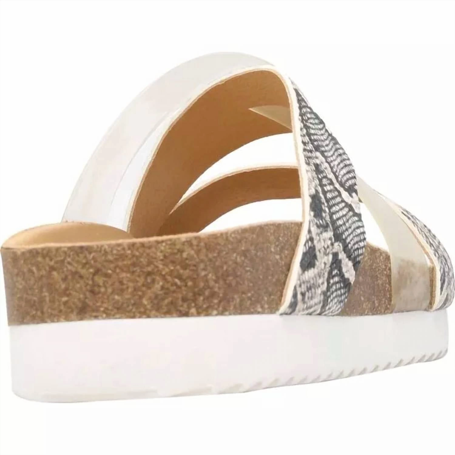 Women's Hafina Sandals In Natural, Clear, Alamera, Pvc