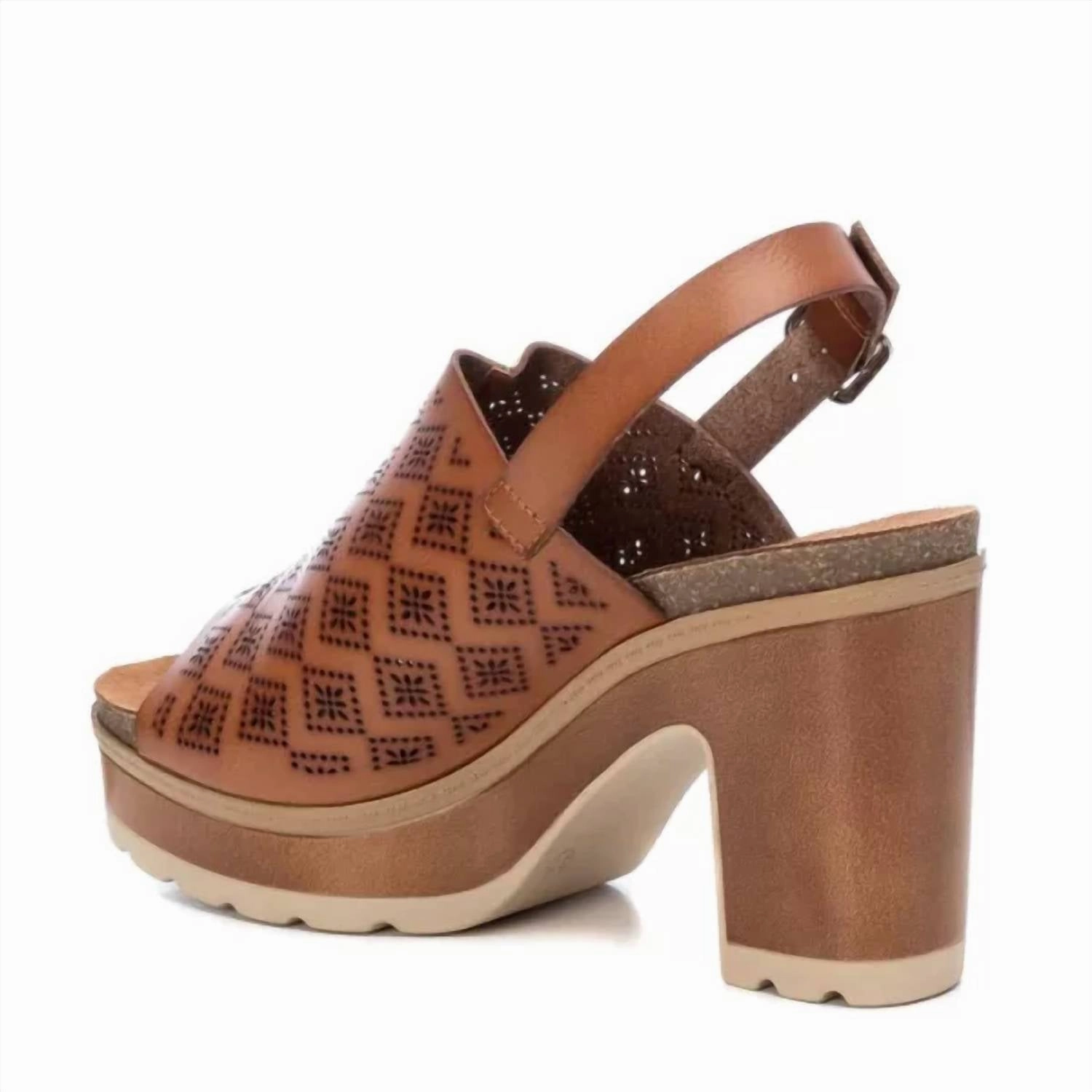 Women's Heeled Sandals In Brown