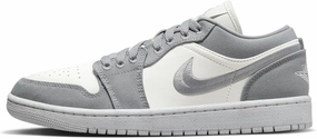 Women's Jordan 1 Low SE Light Steel Grey/Sail-White (DV0426 012) - 10