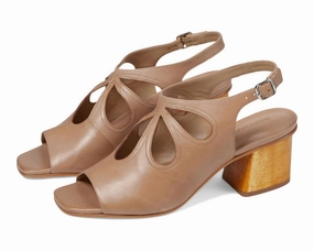 Women's Lainey Sandals - Medium In Sand Glove Leather