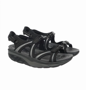 Women's Lila 6 Sport Sandal In Black/charcoal Grey