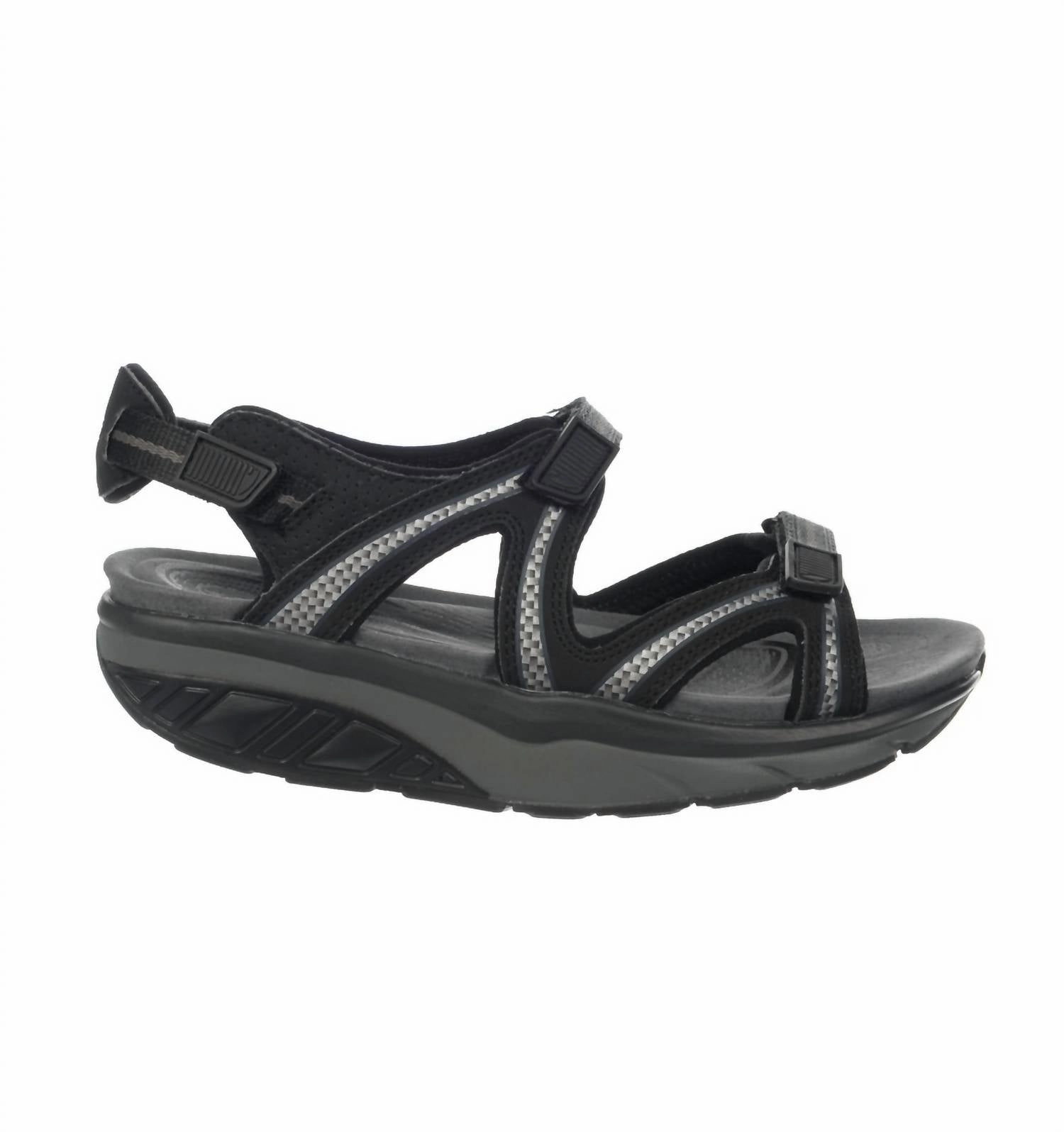Women's Lila 6 Sport Sandal In Black/charcoal Grey