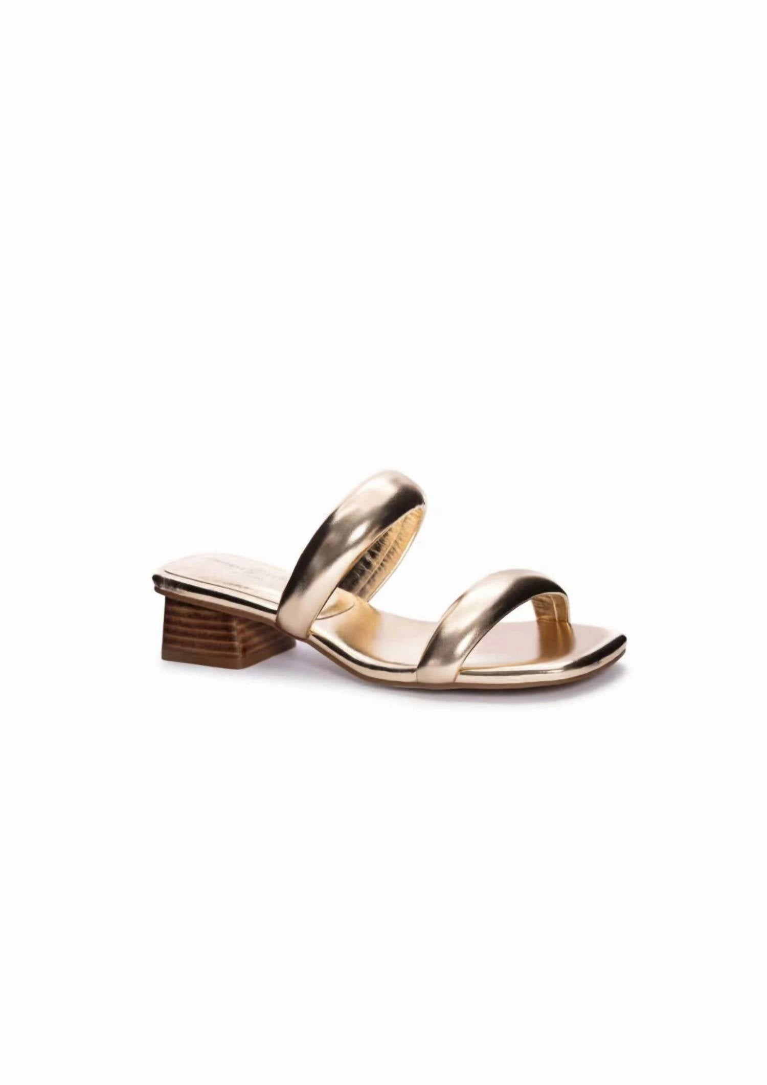 Women's Metallic Alistair Sandal In Gold
