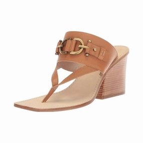Women's Mimi Heeled Sandals In Fawn Baby Calf