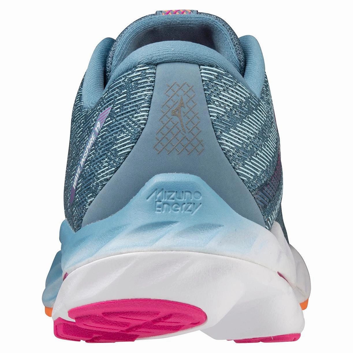 Women's Mizuno Wave Inspire 19 D Provincial Blue-White