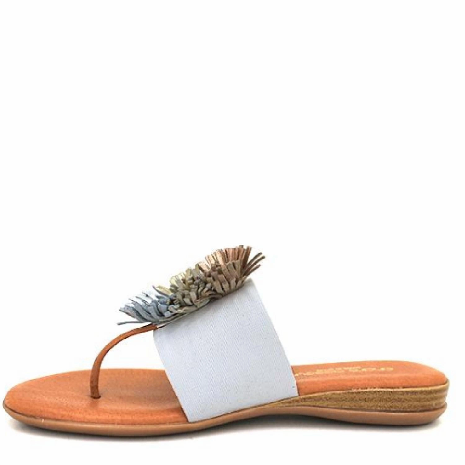 Women's Novalee Sandals In Metallic White