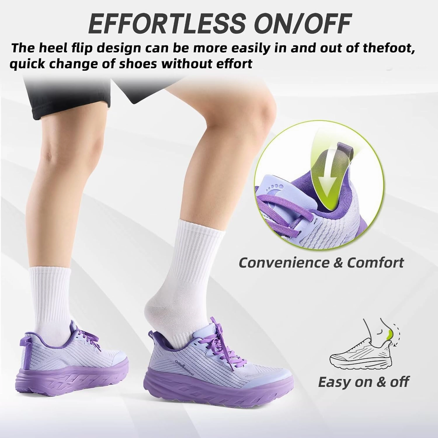 Women's Orthopedic Diabetic Wide Running Shoes: Comfortable Casual Arch Support Plantar Fasciitis Fashion Sneakers, High Arch Work Tennis Walking Shoes for Foot and Heel Pain Relief
