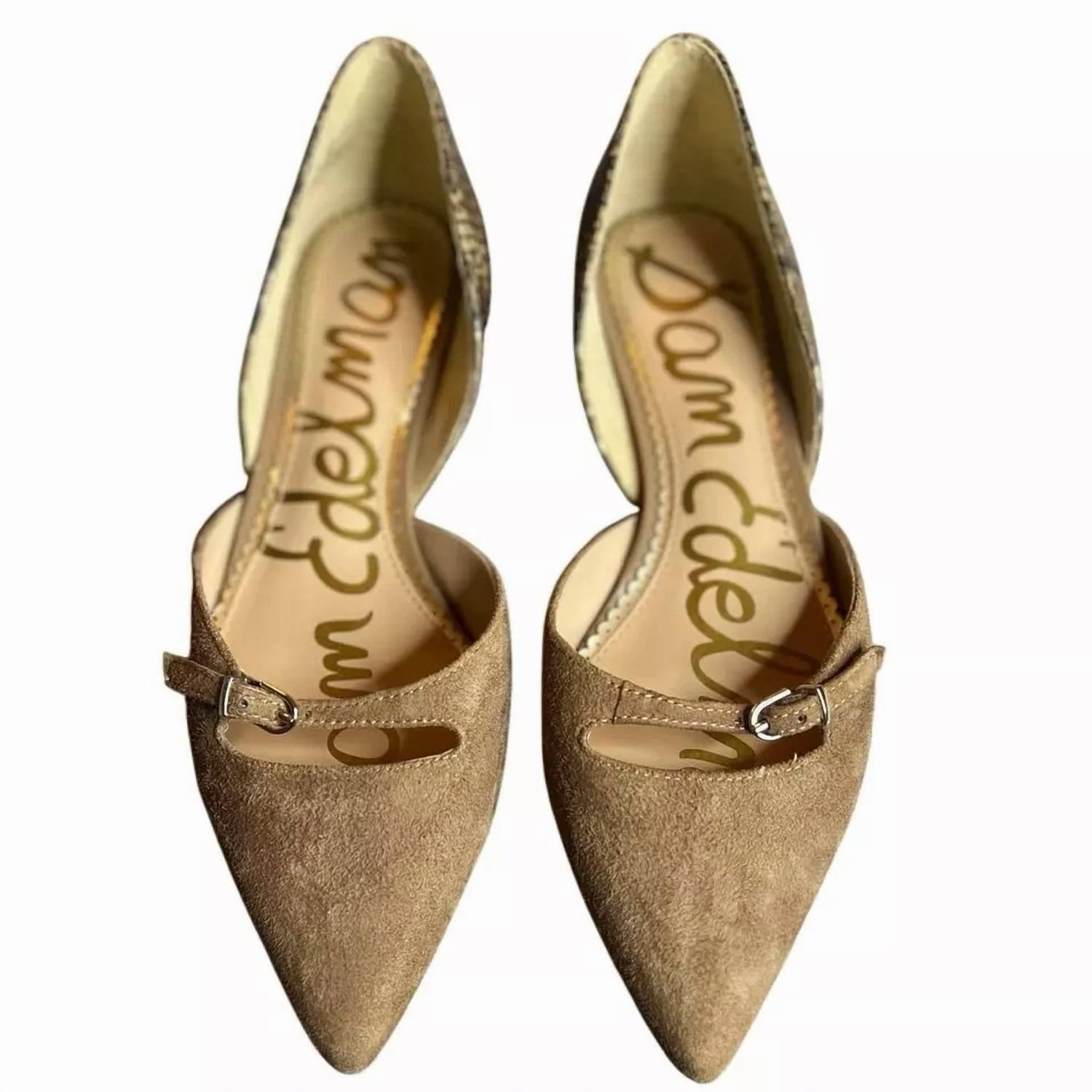 Women's Rina Snake Print Suede Sandals In Brown Suede/snake Print Leather