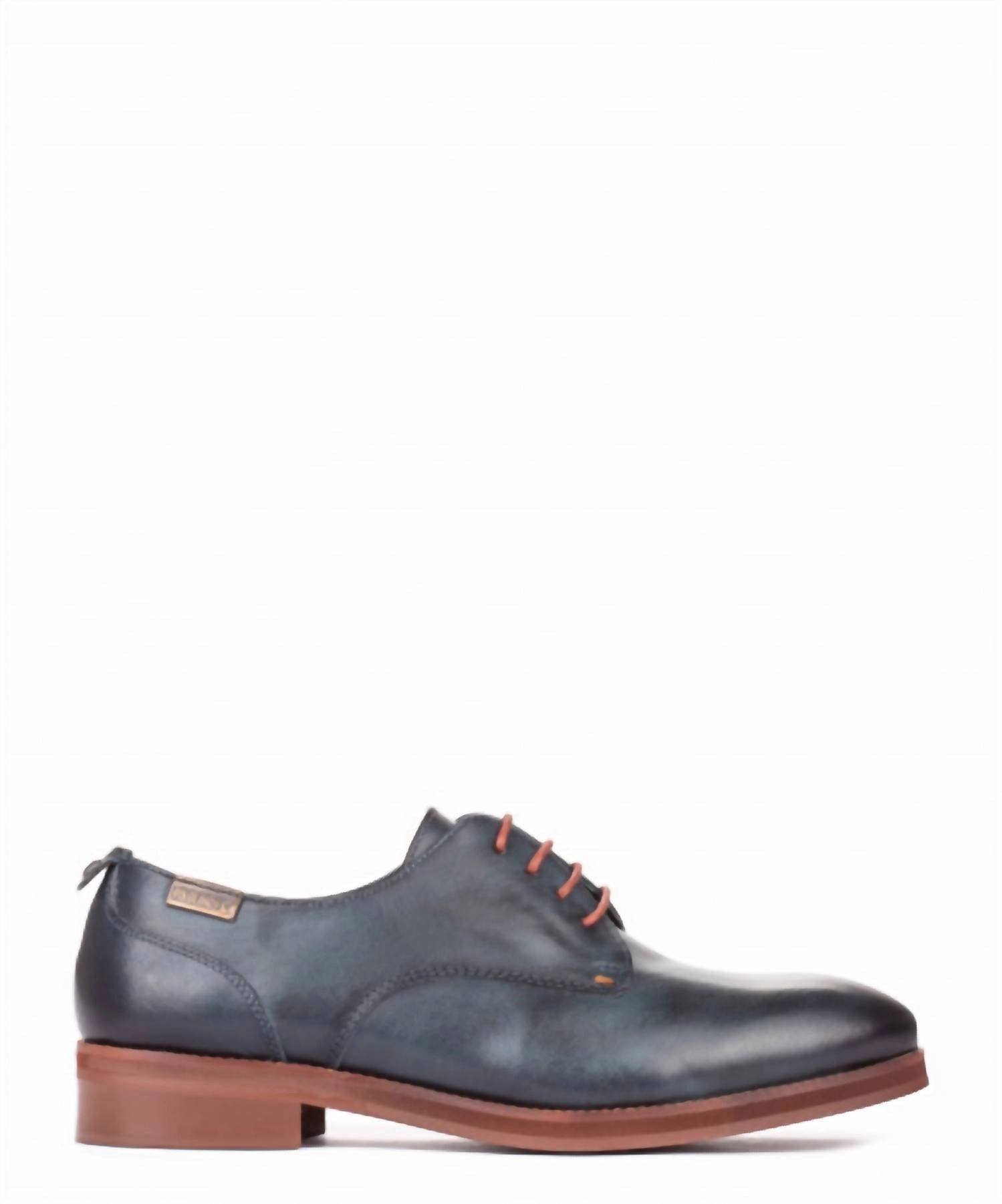 Women's Royal Leather Lace Up Shoe In Black