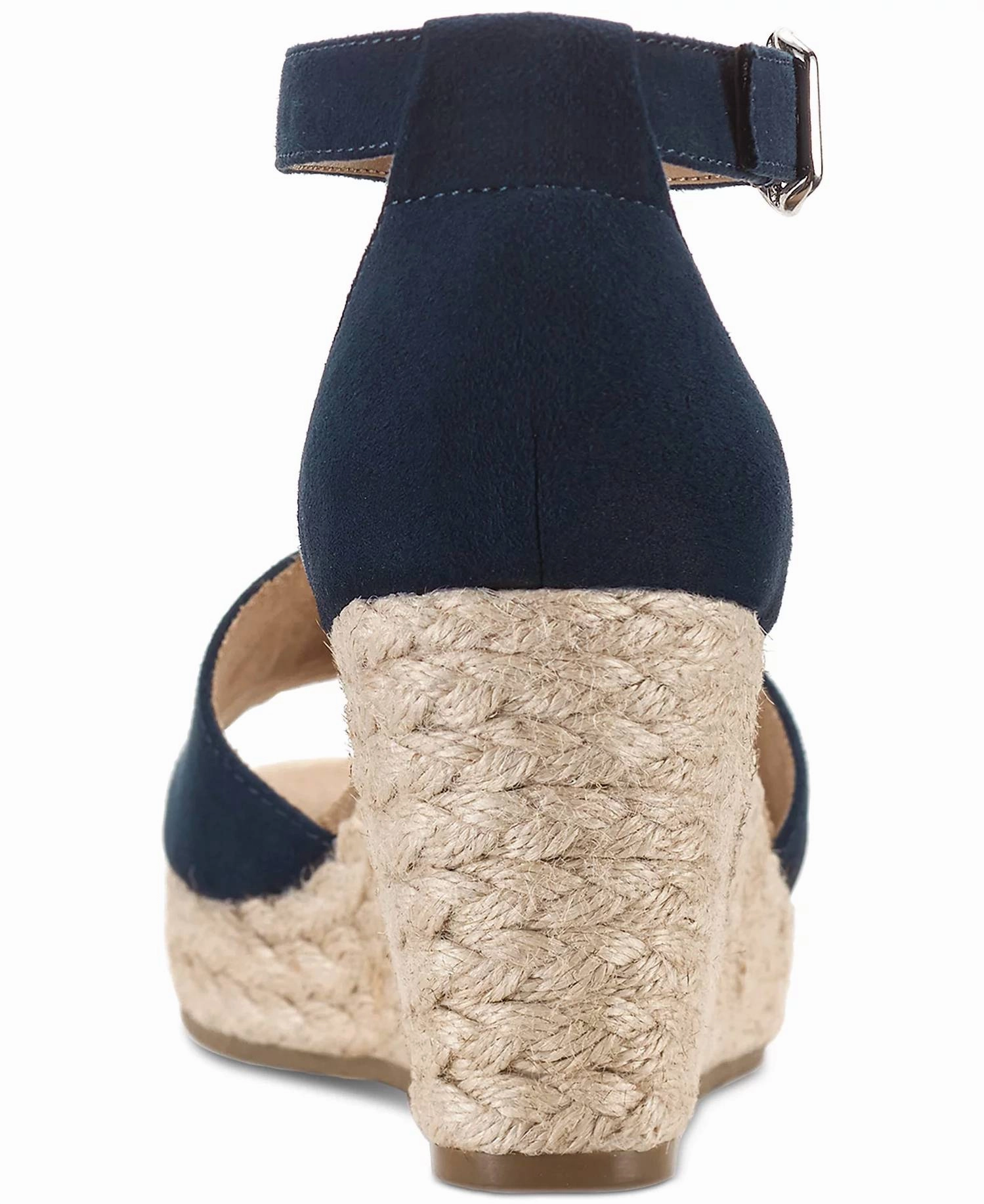 Women's Seleeney Wedge Sandals In Navy