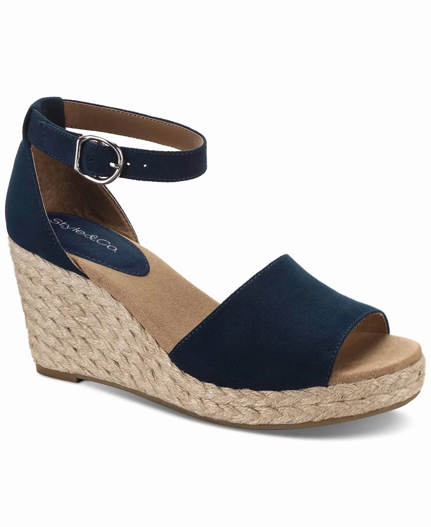 Women's Seleeney Wedge Sandals In Navy