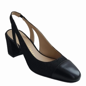 Women's Sleek Slingback Sandal In Black
