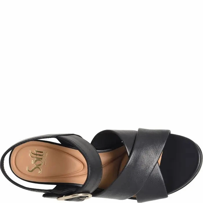 Women's Sofft Lizzie  Elegant Platform Sandals for Effortless Glamour