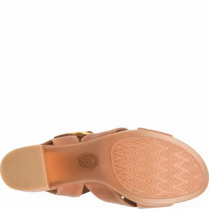 Women's Sofft Lizzie  Elegant Platform Sandals for Effortless Glamour