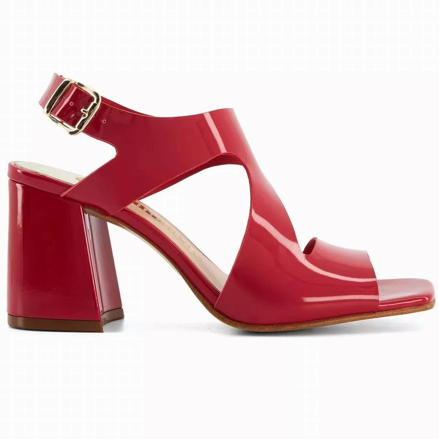Women's Style Ankle Closure Sandals In Red