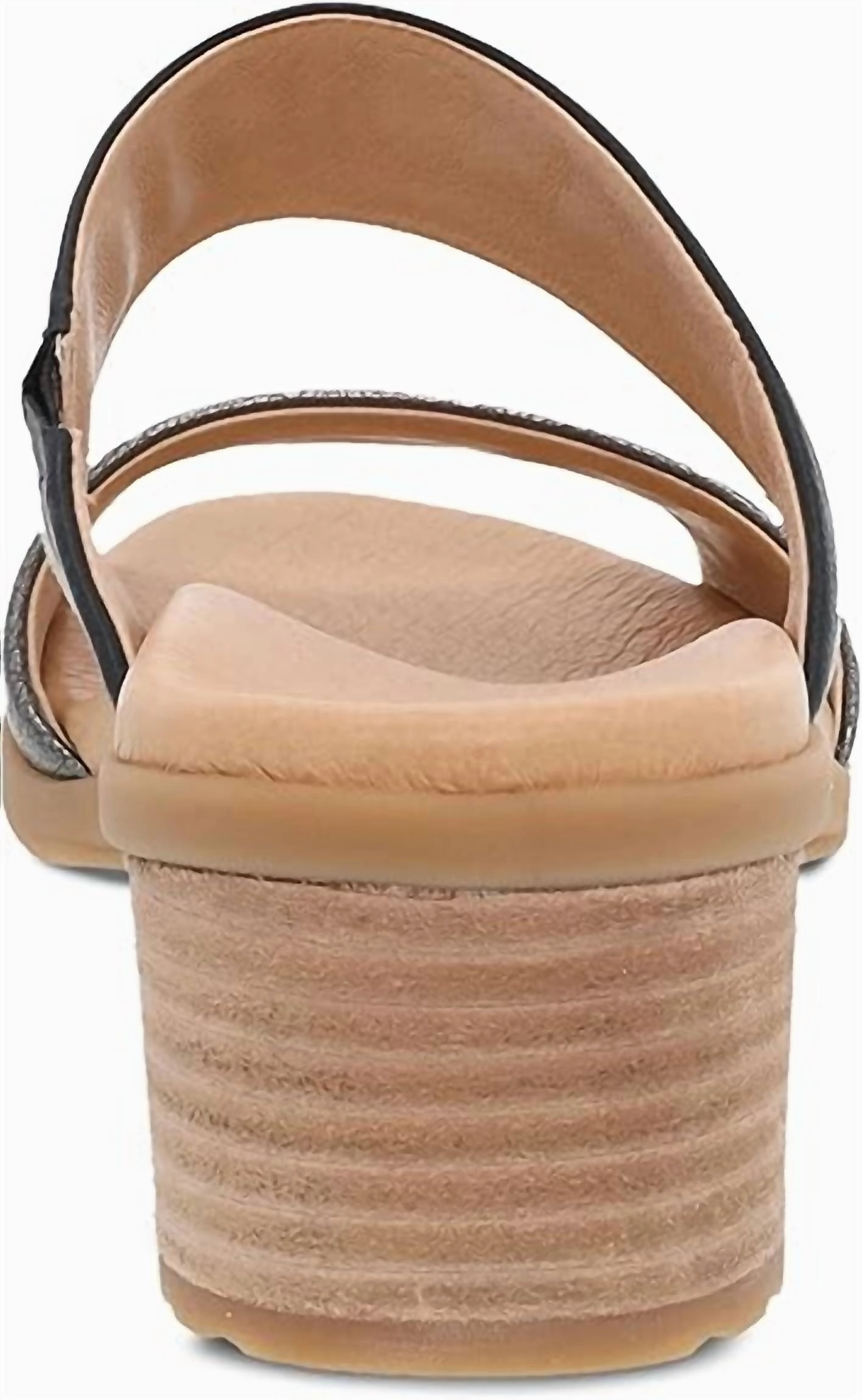Women's Theresa Multi-Strap Slip-On Sandal In Black Multi