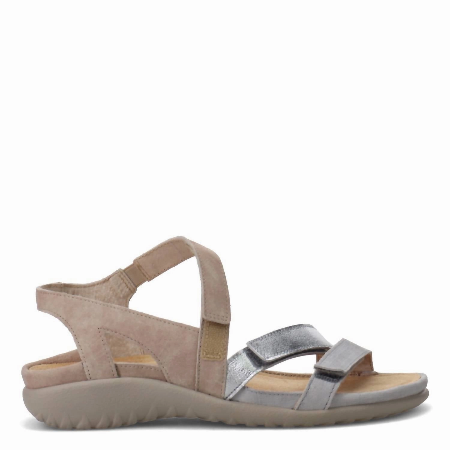 Women's Whetu Sandal In Sandstone/silver