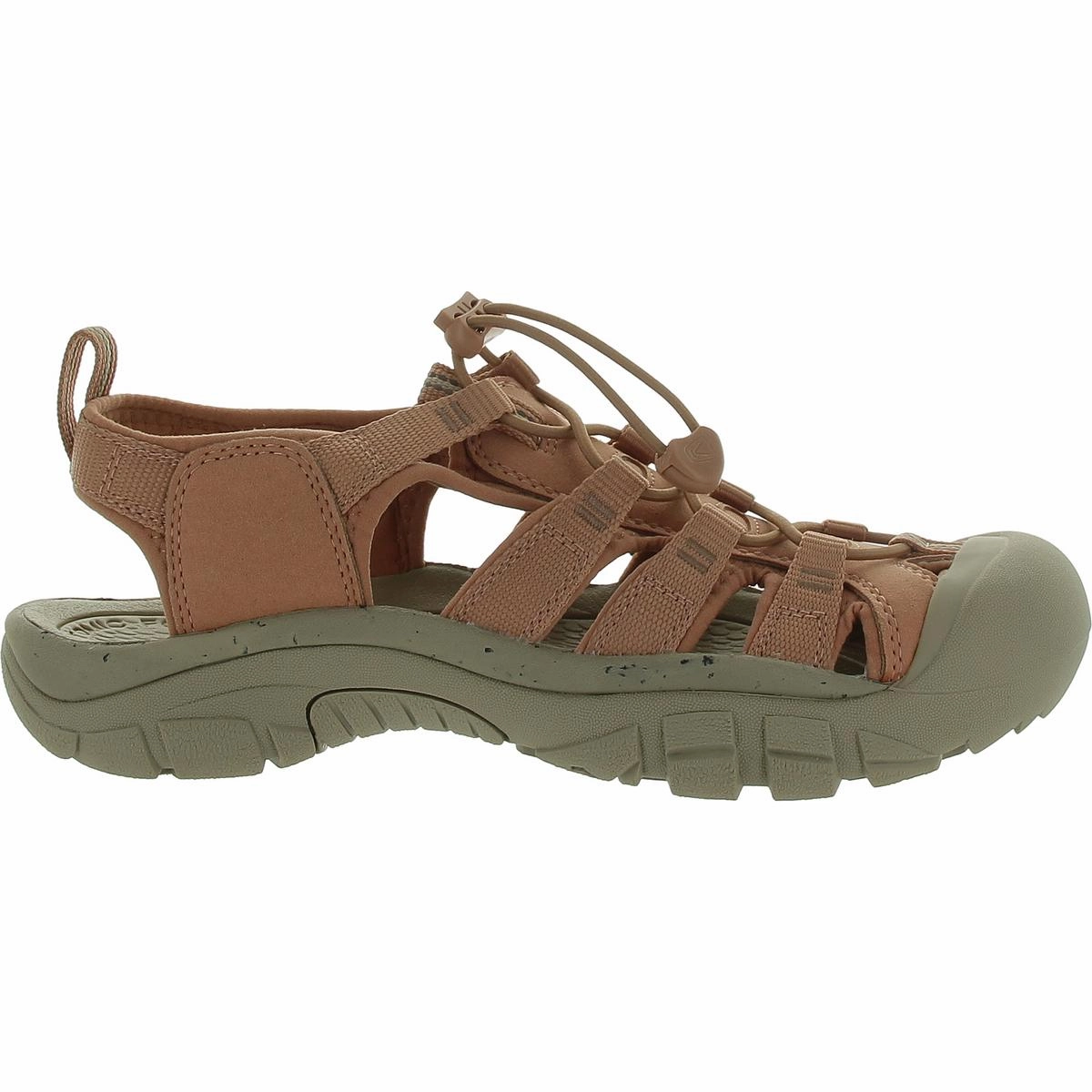 Womens Bungee Laces Slip On Slingback Sandals