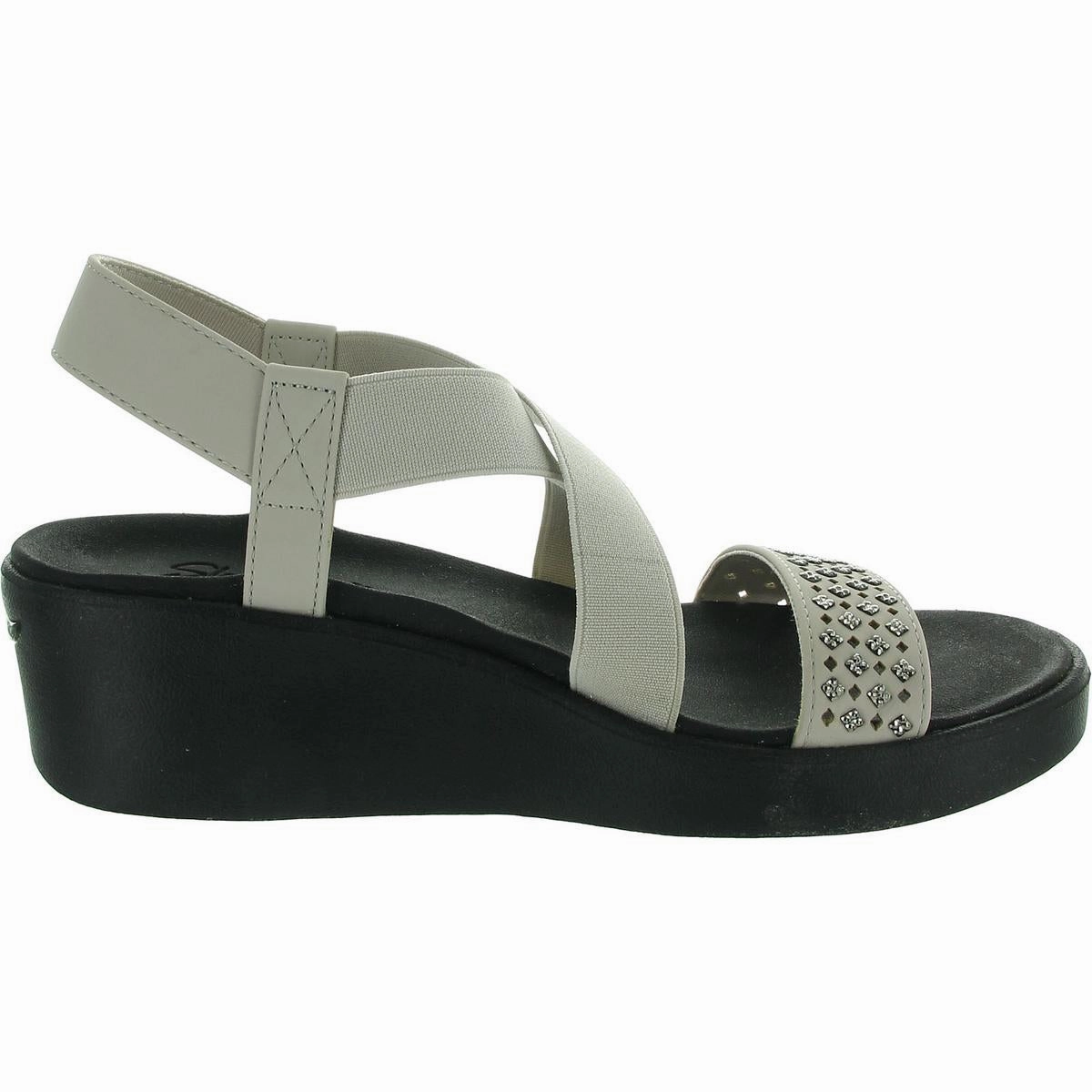 Womens Embellished Ankle Strap