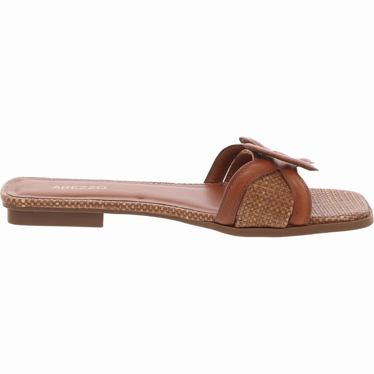 Womens Embellished Slide Sandals