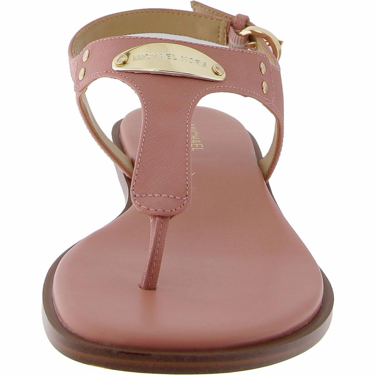 Womens Faux Leather An Slingback Sandals