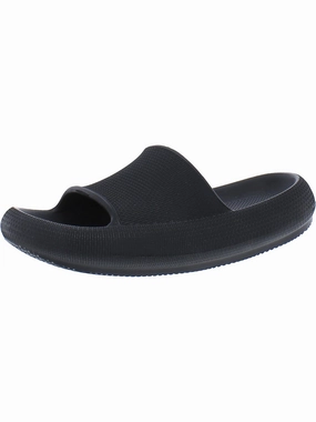 Womens Flat Slip On Pool Slides
