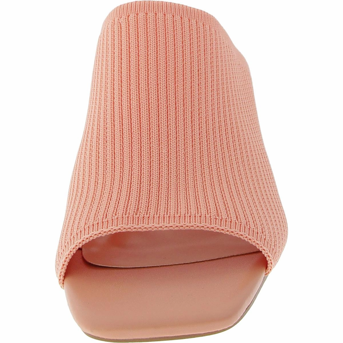 Womens Knit Manmade Mule Sandals