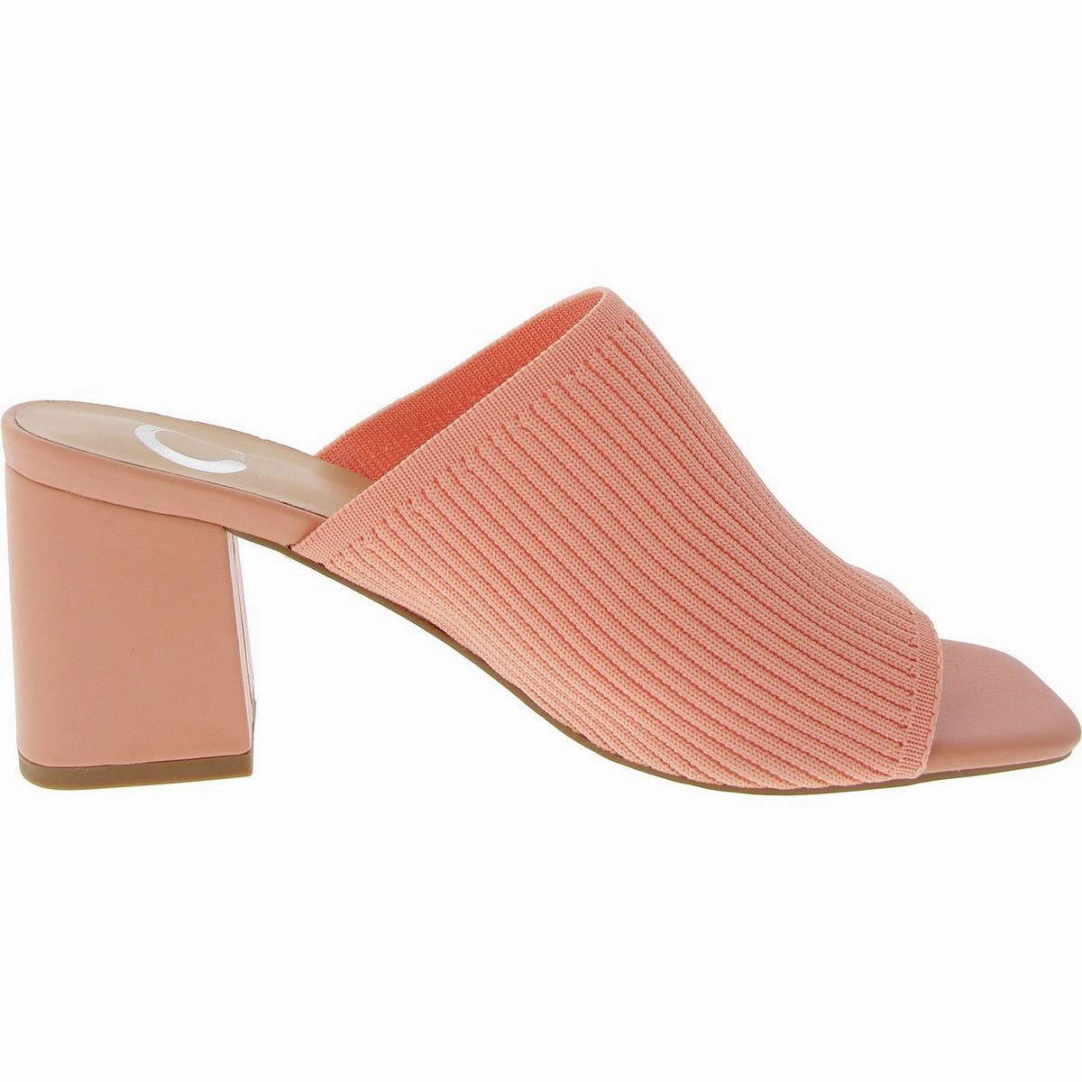 Womens Knit Manmade Mule Sandals