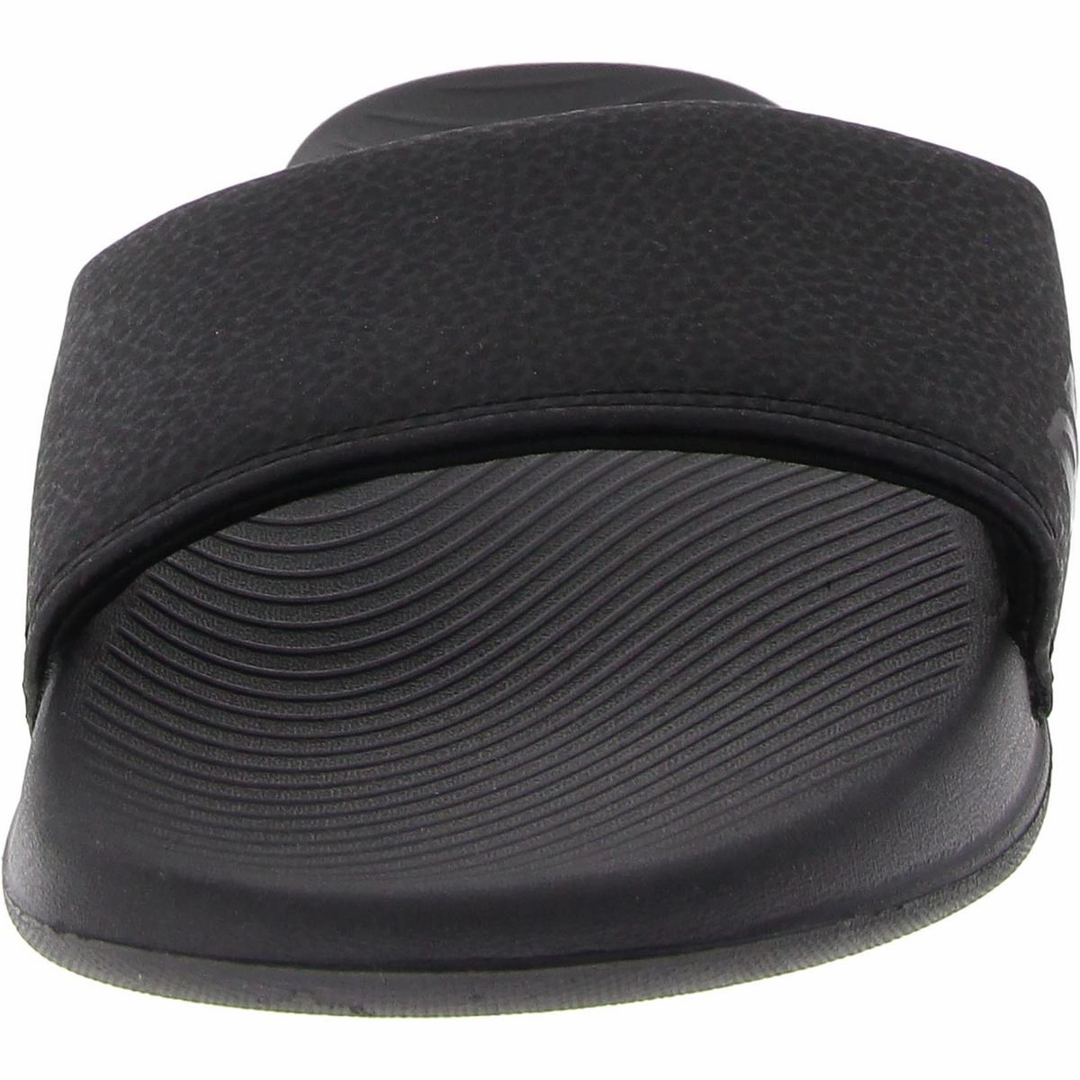 Womens Slip On Round Toe Slide Sandals