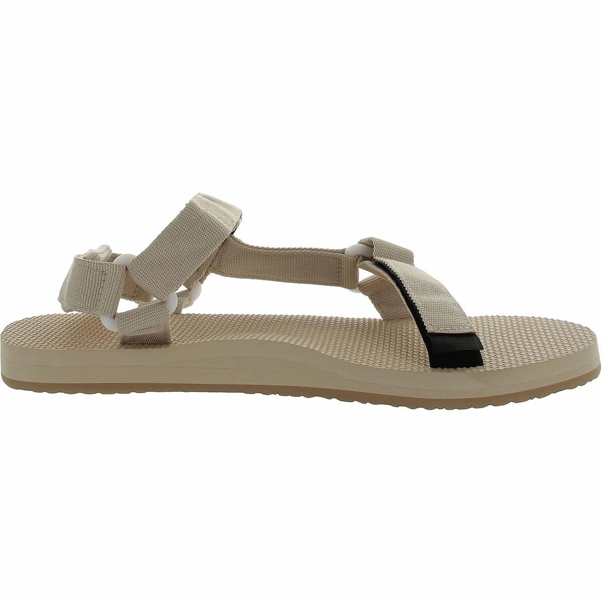 Womens Slip On Strappy Flatform Sandals