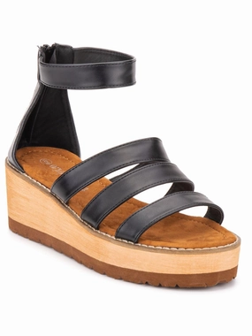 Womens Wedge Open Toe Wedge Sandals