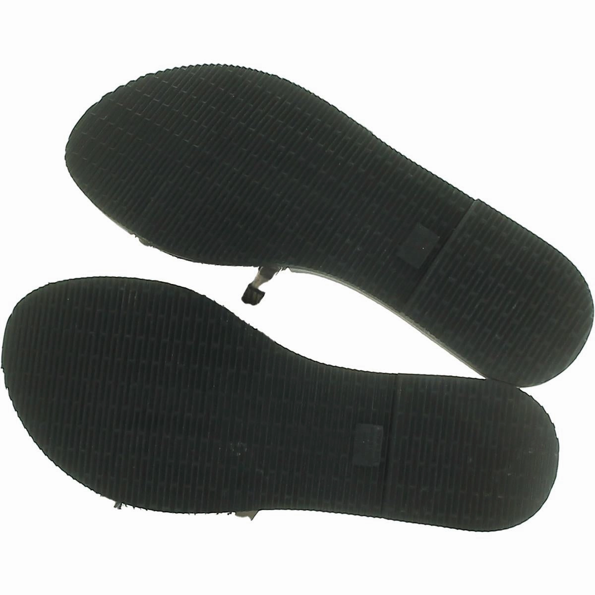Womens Woven Flats Flatform Sandals