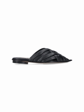 Woven Sandals  Black