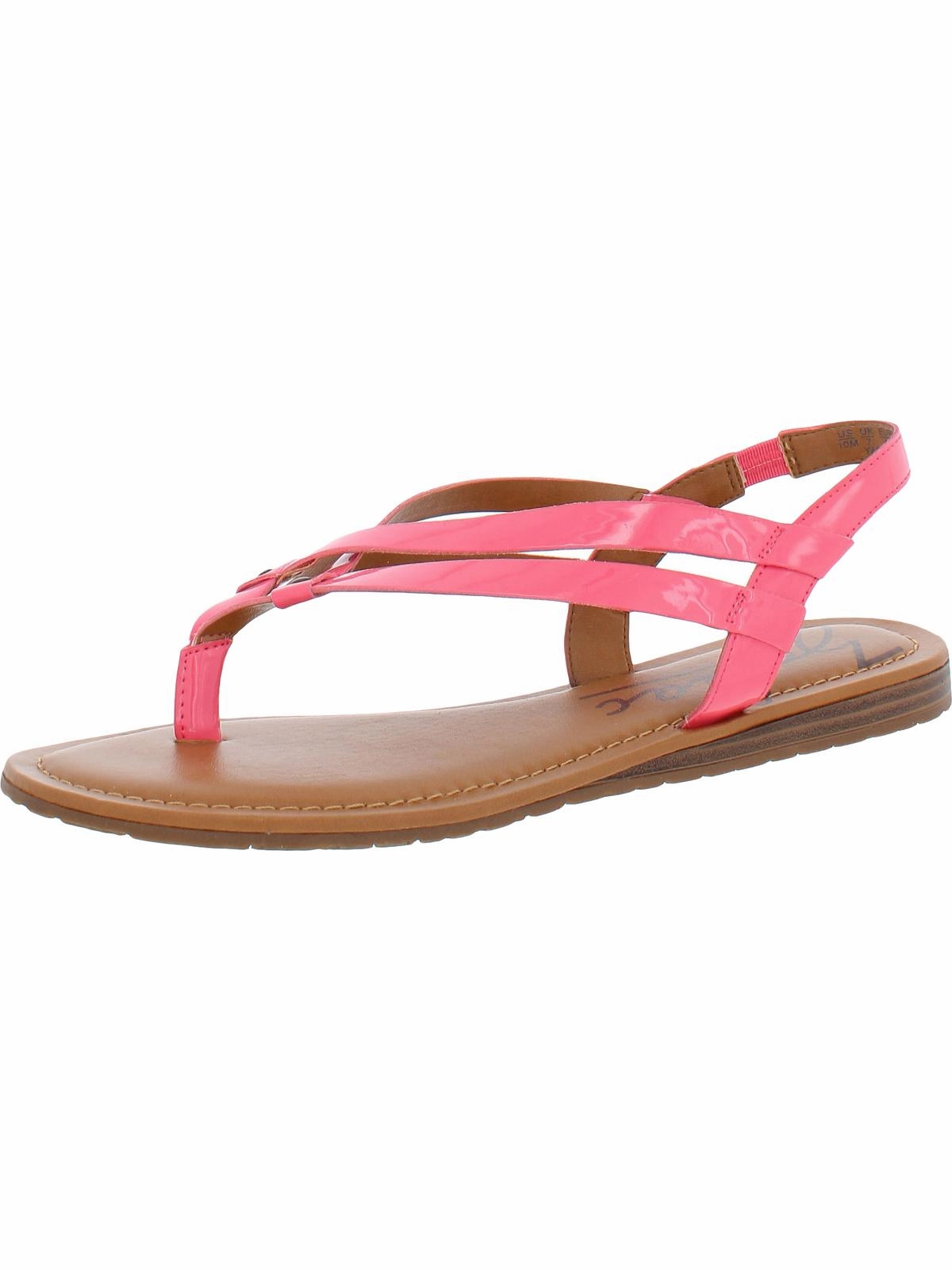 Yasmin Womens Slip On Stretch Thong Sandals