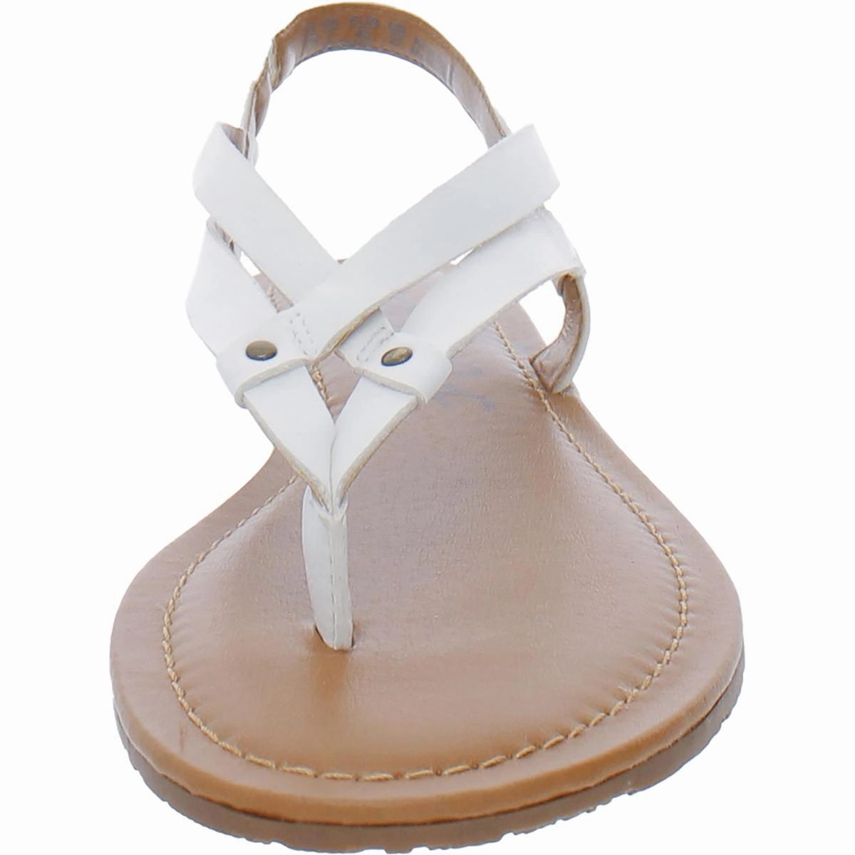 Yasmin Womens Slip On Stretch Thong Sandals